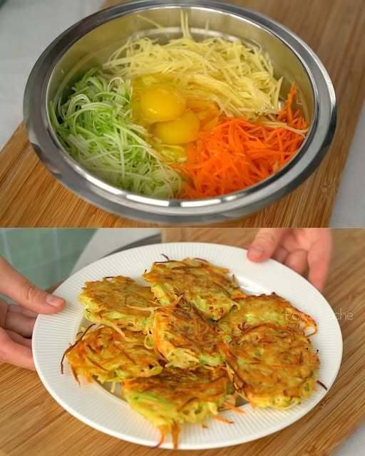 Grandma’s Weight-Loss Veggie Pancakes