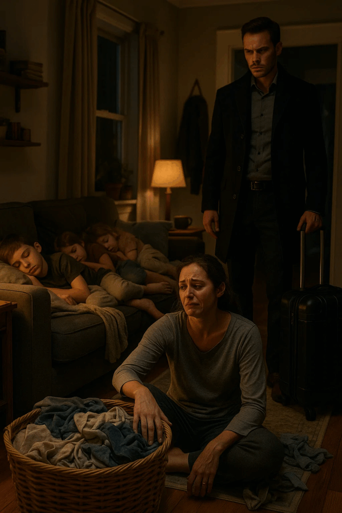 Mother of Four Abandoned by Husband – 11 Years Later, The Truth Made Him Regret Everything